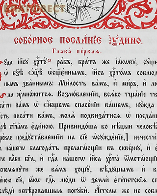 Апостол. Церковно-славянский шрифт. Цвет в ассортименте (фото, вид 3)