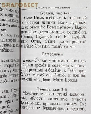 Православный молитвослов крупным шрифтом (фото, вид 1)